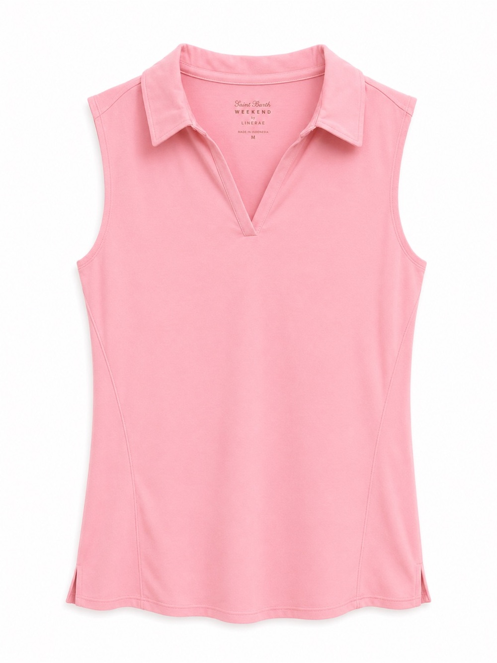 Lily Pulitzer Pink Sleeveless Polo Tank Top